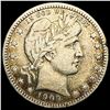 Image 1 : 1909 Barber Silver Quarter ABOUT UNCIRCULATED