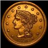 Image 1 : 1856 Braided Hair Large Cent CLOSELY UNCIRCULATED