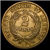 Image 2 : 1864 Two-Cent Piece LIGHTLY CIRCULATED