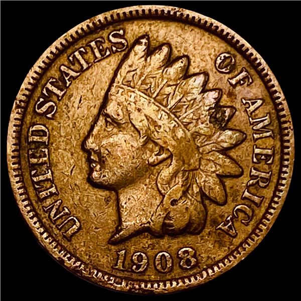 1908-S Indian Head Cent LIGHTLY CIRCULATED