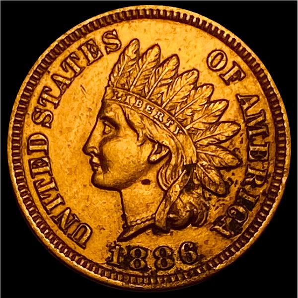 1886 Indian Head Cent CLOSELY UNCIRCULATED