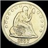 Image 1 : 1857-O Seated Liberty Quarter ABOUT UNCIRCULATED
