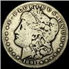 Image 1 : 1891-CC Silver Morgan Dollar NICELY CIRCULATED