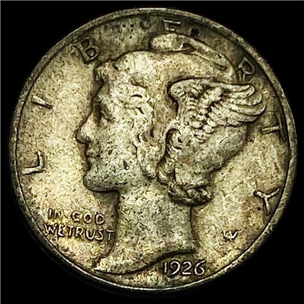 1926-D Silver Mercury Dime CLOSELY UNCIRCULATED