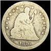 Image 1 : 1876-CC Seated Liberty Quarter NICELY CIRCULATED