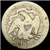 Image 2 : 1876-CC Seated Liberty Quarter NICELY CIRCULATED