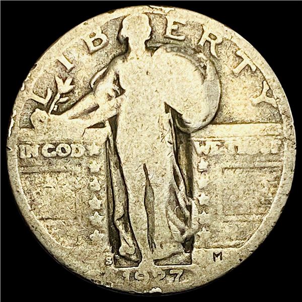 1927-S Standing Liberty Quarter NICELY CIRCULATED