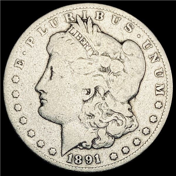 1891-CC Silver Morgan Dollar NICELY CIRCULATED