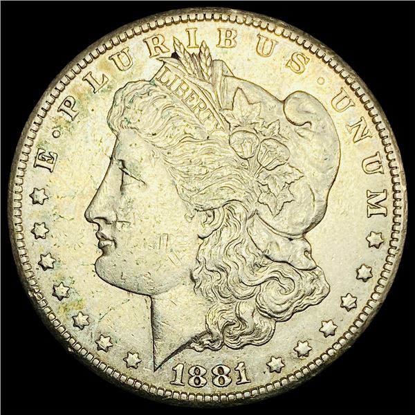 1881-CC Silver Morgan Dollar CLOSELY UNCIRCULATED