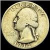 Image 1 : 1932-S Silver Washington Quarter NICELY CIRCULATED