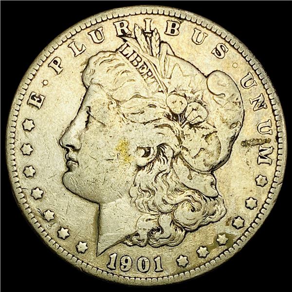 1901-S Silver Morgan Dollar LIGHTLY CIRCULATED