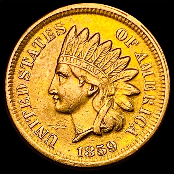 1859 Indian Head Cent CLOSELY UNCIRCULATED
