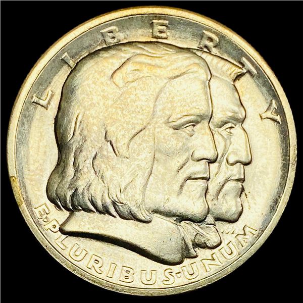 1936 Silver Long Island Half Dollar CHOICE BU
