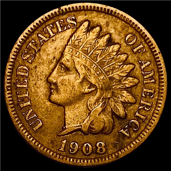 1908-S Indian Head Cent NEARLY UNCIRCULATED