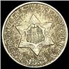 Image 1 : 1853 Silver Three-Cent Piece NEARLY UNCIRCULATED