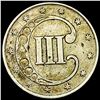 Image 2 : 1853 Silver Three-Cent Piece NEARLY UNCIRCULATED