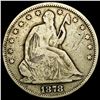 Image 1 : 1878 Seated Liberty Half Dollar ABOUT UNCIRCULATED