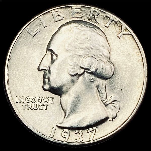 1937 Silver Washington Quarter UNCIRCULATED