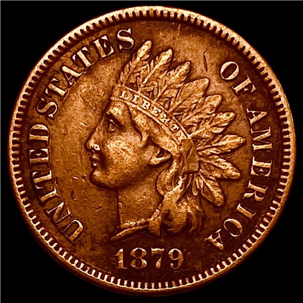 1879 Indian Head Cent NEARLY UNCIRCULATED