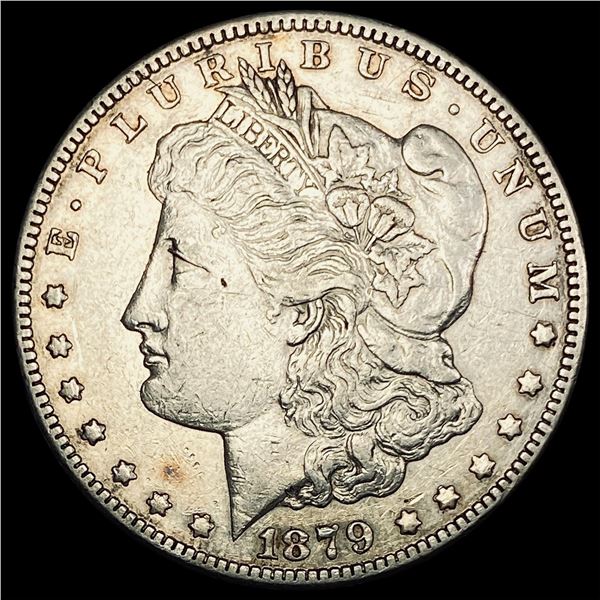 1879-S REV 78 Silver Morgan Dollar NEARLY UNCIRCULATED