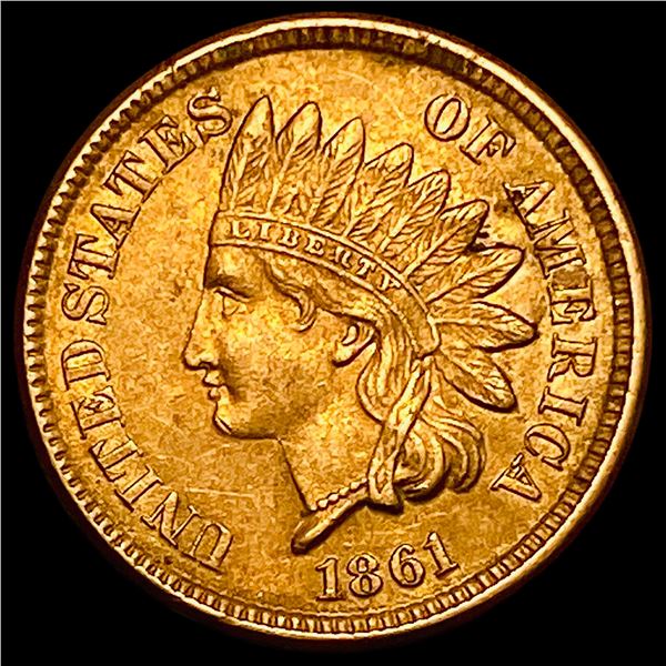 1861 Indian Head Cent CLOSELY UNCIRCULATED