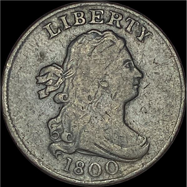 1800 Draped Bust Half Cent LIGHTLY CIRCULATED