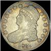 Image 1 : 1831 Capped Bust Silver Half Dollar ABOUT UNCIRCULATED