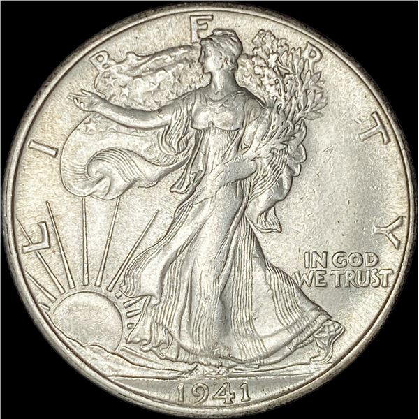 1941-S Walking Liberty Half Dollar UNCIRCULATED