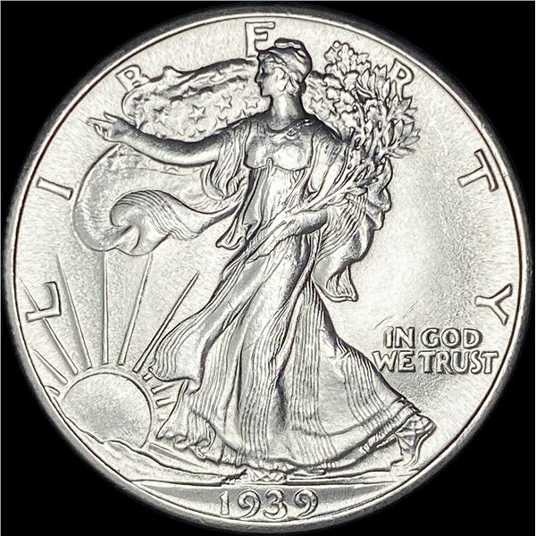 1939 Walking Liberty Half Dollar GEM BU