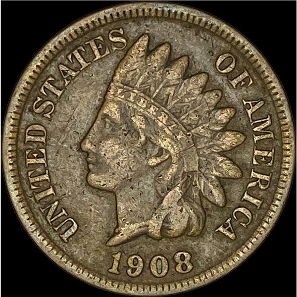 1908-S Indian Head Cent NEARLY UNCIRCULATED