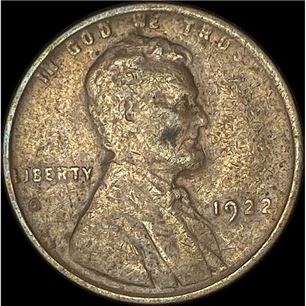 1922-D Lincoln Wheat Cent LIGHTLY CIRCULATED