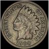 Image 1 : 1908-S Indian Head Cent ABOUT UNCIRCULATED