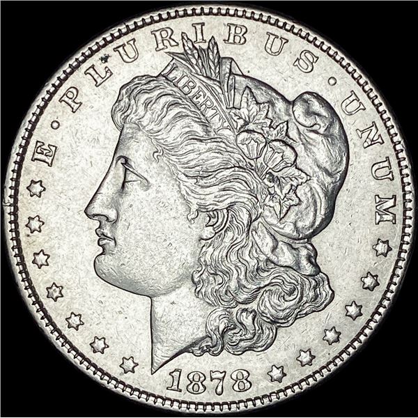 1878 Silver Morgan Dollar CHOICE AU