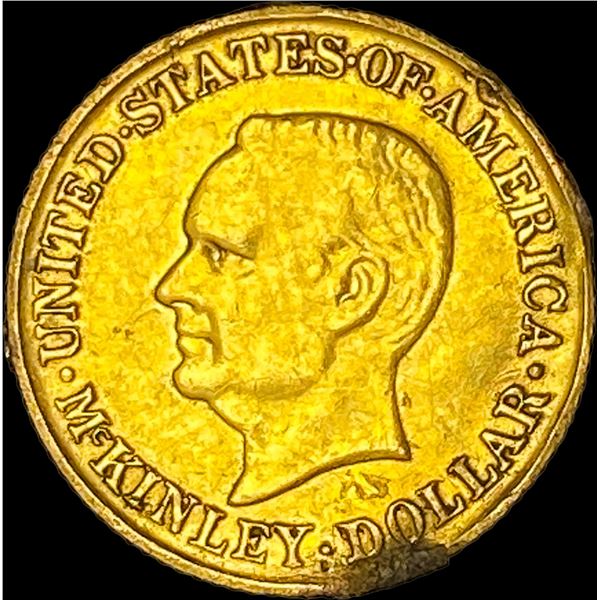 1916 Gold $1 McKinley HIGH GRADE