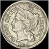 Image 1 : 1874 Nickel Three-Cent Piece NEARLY UNCIRCULATED
