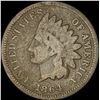 Image 1 : 1864 Indian Head Cent ABOUT UNCIRCULATED