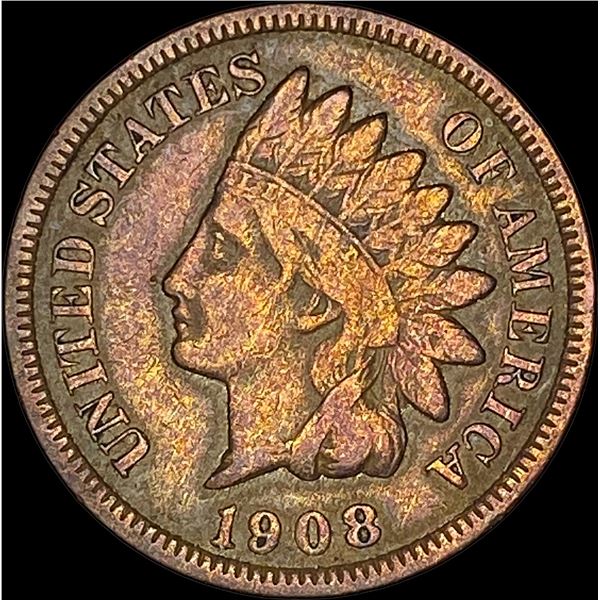 1908-S Indian Head Cent NEARLY UNCIRCULATED