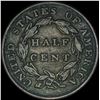 Image 2 : 1835 Classic Head Half Cent ABOUT UNCIRCULATED