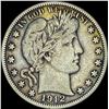 Image 1 : 1912-S Silver Barber Half Dollar ABOUT UNCIRCULATED