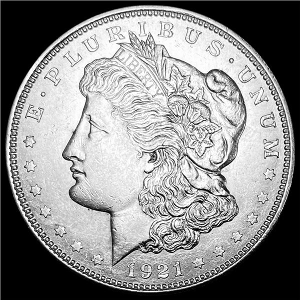 1921 Silver Morgan Dollar NEARLY UNCIRCULATED