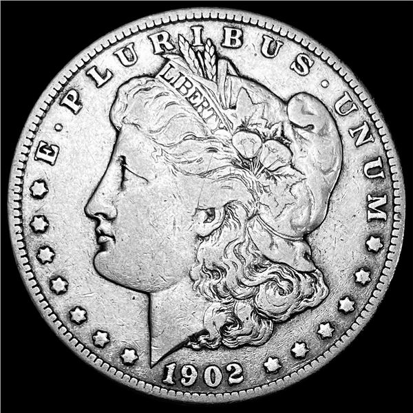 1902-S Silver Morgan Dollar LIGHTLY CIRCULATED