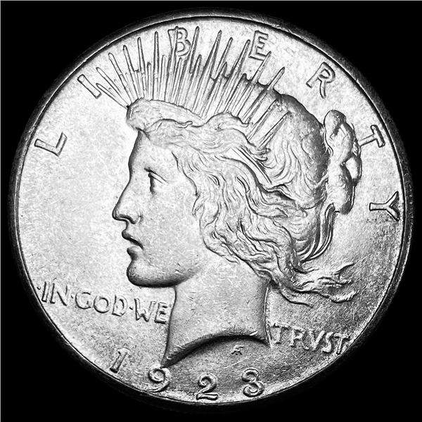 1923-S Peace Silver Dollar CHOICE BU