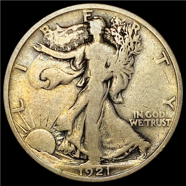1921 Walking Liberty Half Dollar NICELY CIRCULATED
