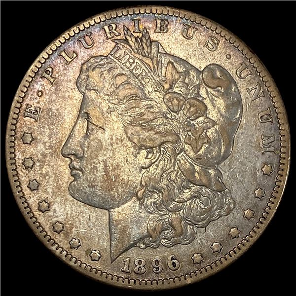1896-S Silver Morgan Dollar LIGHTLY CIRCULATED