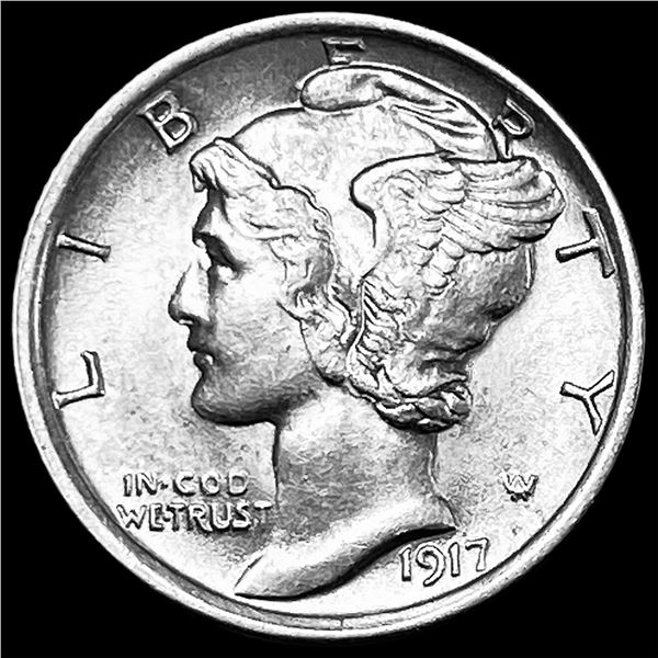 1917 Silver Mercury Dime UNCIRCULATED