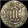 Image 2 : 1858 Silver Three-Cent Piece ABOUT UNCIRCULATED