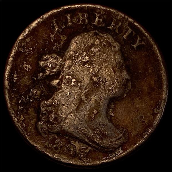 1803 Draped Bust Half Cent NICELY CIRCULATED