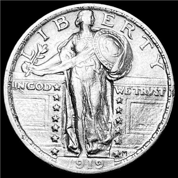 1919 Standing Liberty Quarter NEARLY UNCIRCULATED