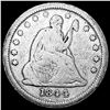 Image 1 : 1844-O Silver Seated Liberty Quarter LIGHTLY CIRCULATED