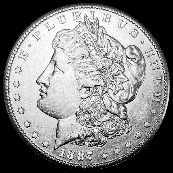 1887 Silver Morgan Dollar CHOICE AU